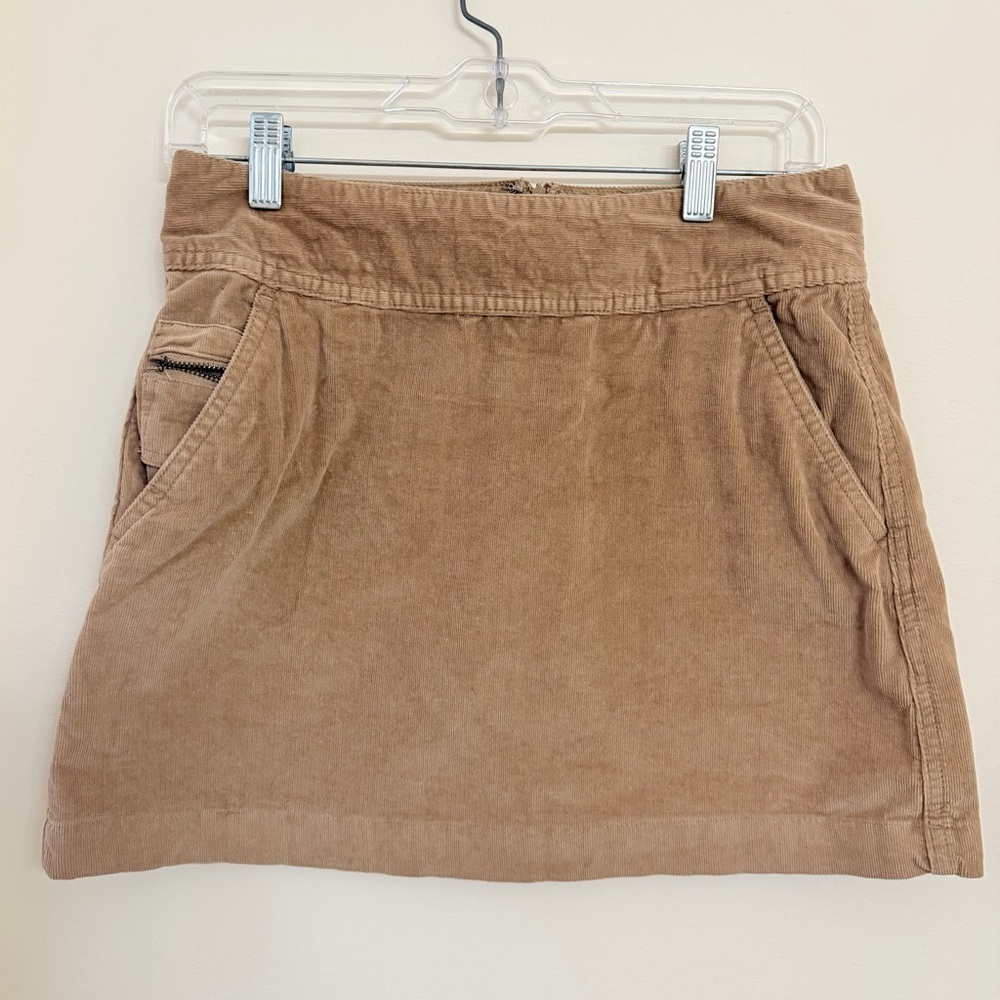Banana Republic Beige Corduroy Skirt